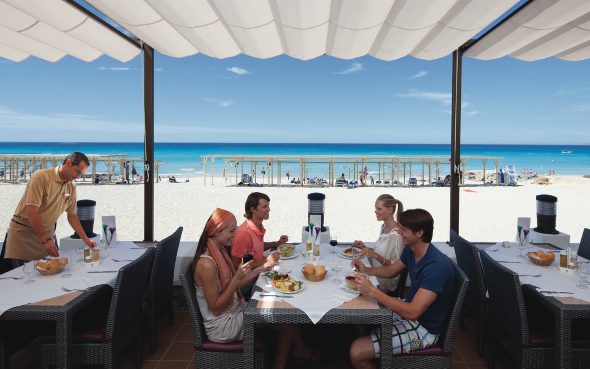 米乔尔海滩 Riu La Mola酒店 外观 照片